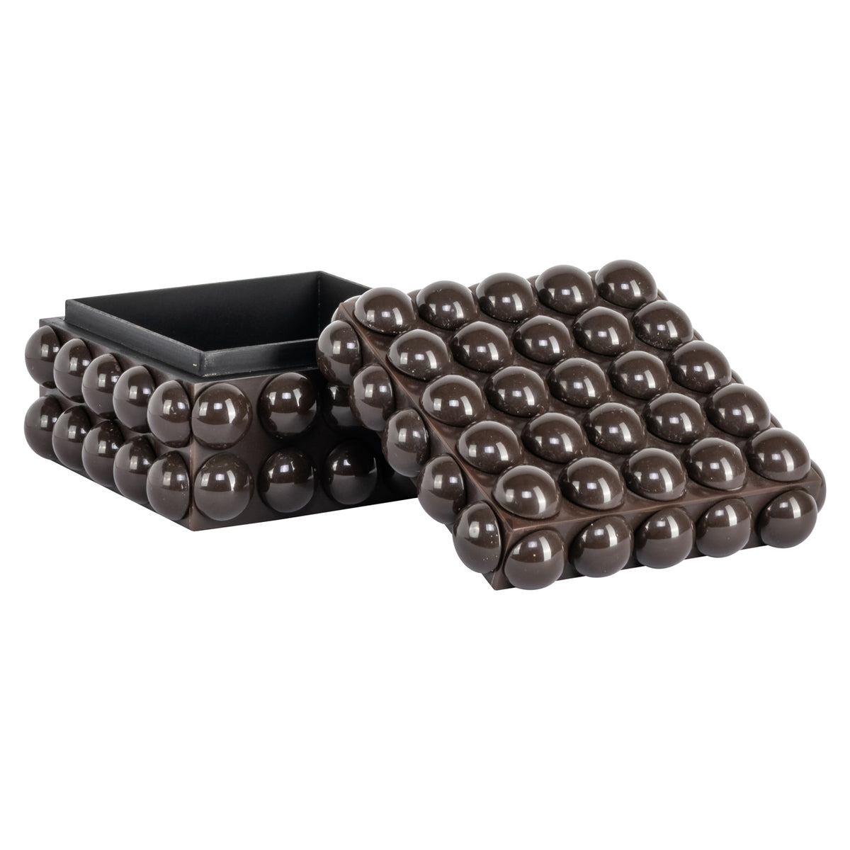 Opbergdoos Nyx dark brown small – Richmond Interiors (afbeelding 2)