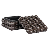 Opbergdoos Nyx dark brown small – Richmond Interiors (afbeelding 2)