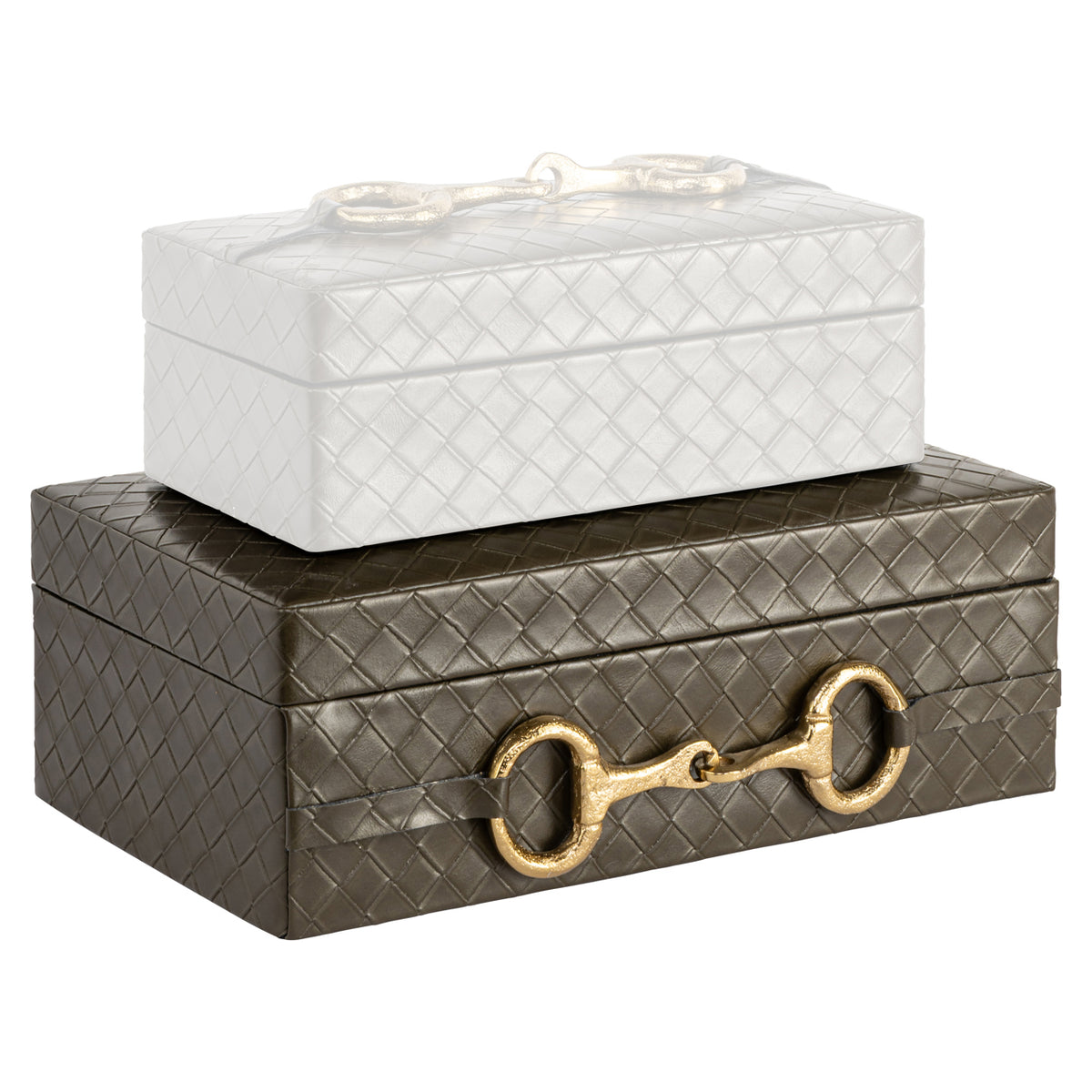 Opbergdoos Blade olive large – Richmond Interiors (afbeelding 6)