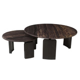 Salontafel Menton burgundy (Set of 2)