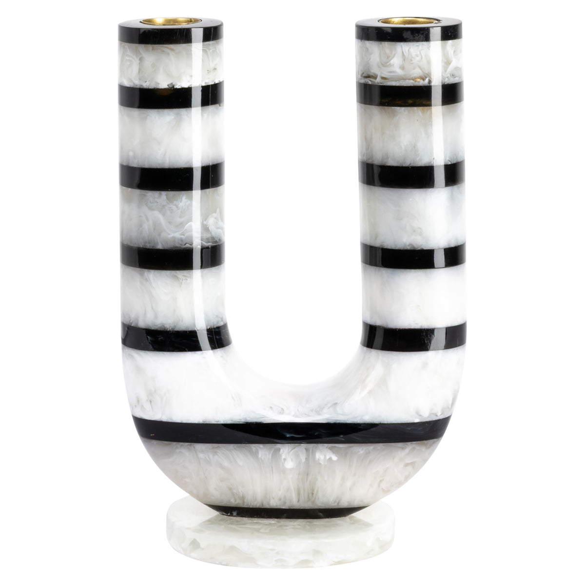 Kandelaar River black/white – Richmond Interiors (afbeelding 2)