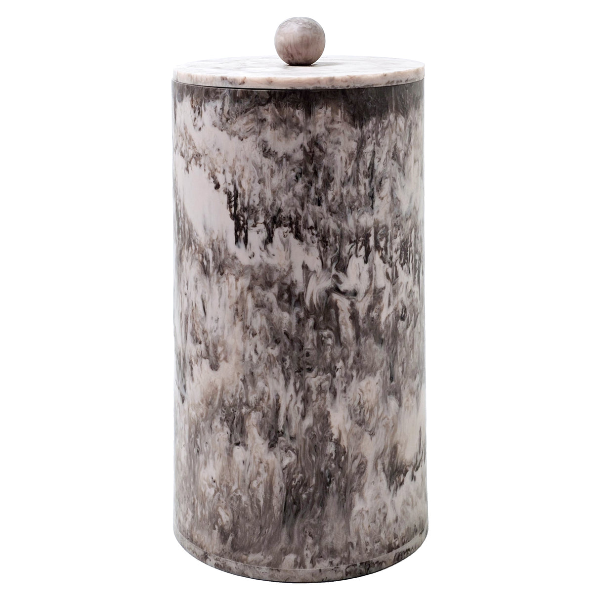 Opbergdoos Rosaline chocolat brown storage jar large