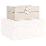 Opbergdoos Lillie ivory small – Richmond Interiors (afbeelding 6)