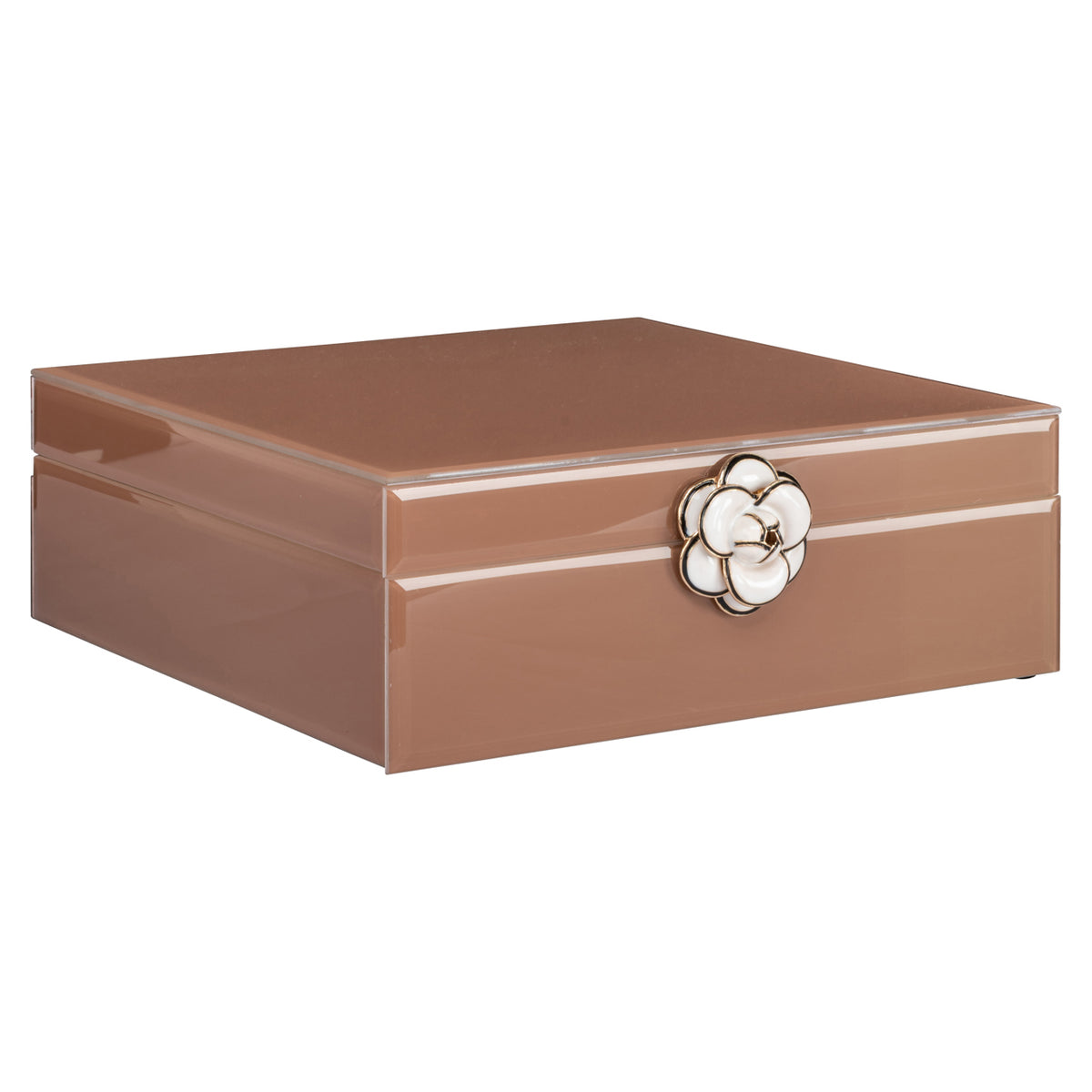 Opbergdoos Floral brown large – Richmond Interiors