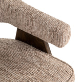 Eetkamerstoel Mori mocca linear fire retardant