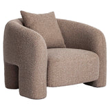 Lounge stoel Tuscany mocca chunky