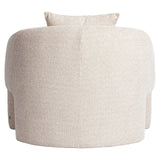 Lounge stoel Tuscany beige blockweave
