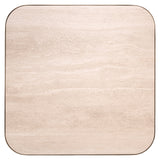 Salontafel Claridge beige 70x70 (cumulus)
