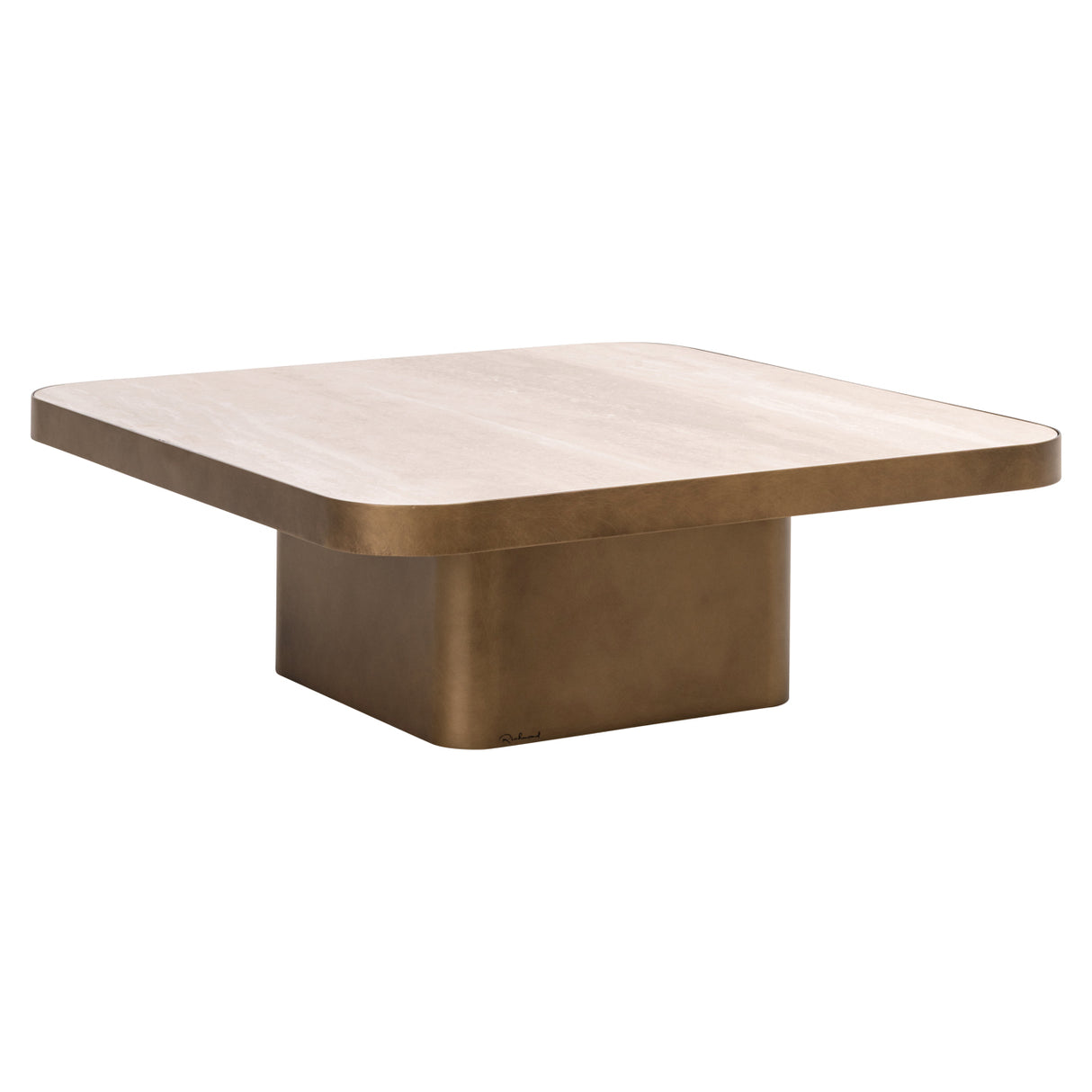 Salontafel Claridge beige 90x90 (cumulus)
