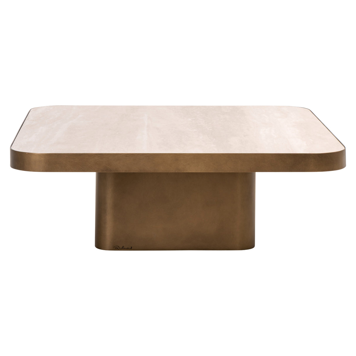 Salontafel Claridge beige 90x90 (cumulus)