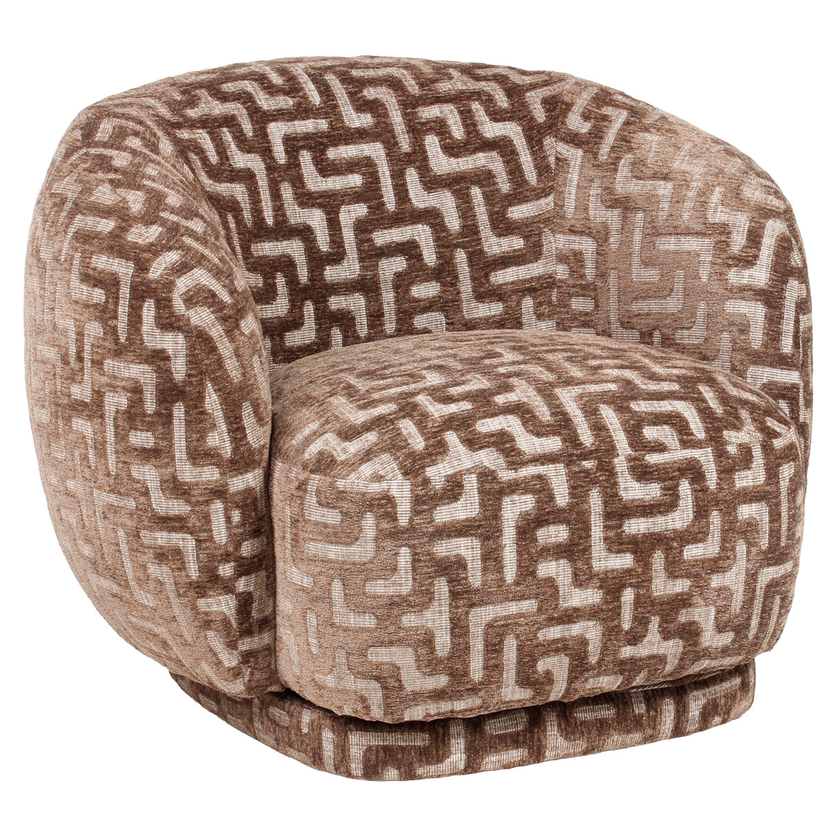 Lounge stoel Negreslo brown labyrinth