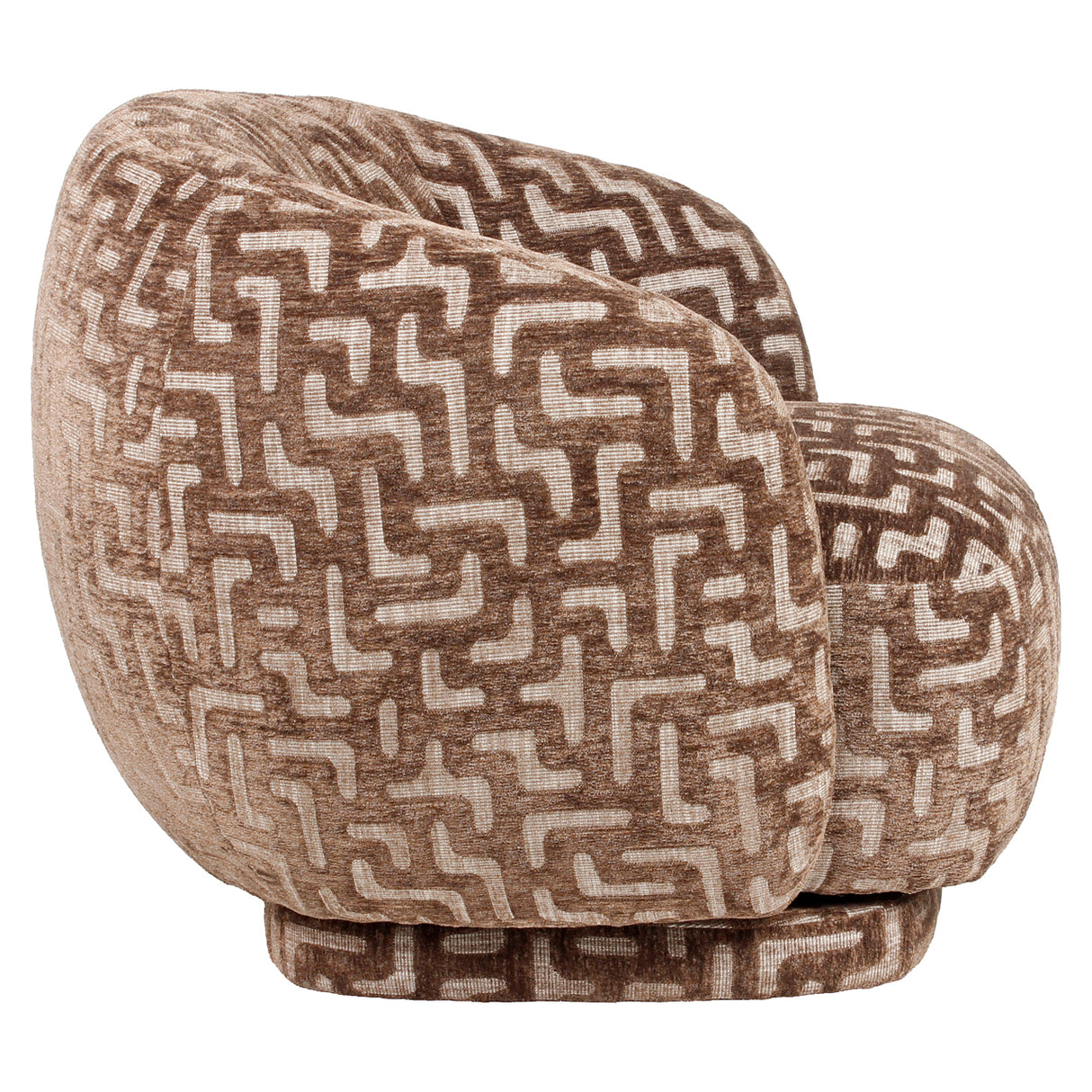 Lounge stoel Negreslo brown labyrinth