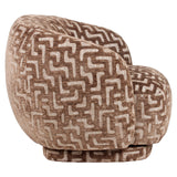 Lounge stoel Negreslo brown labyrinth