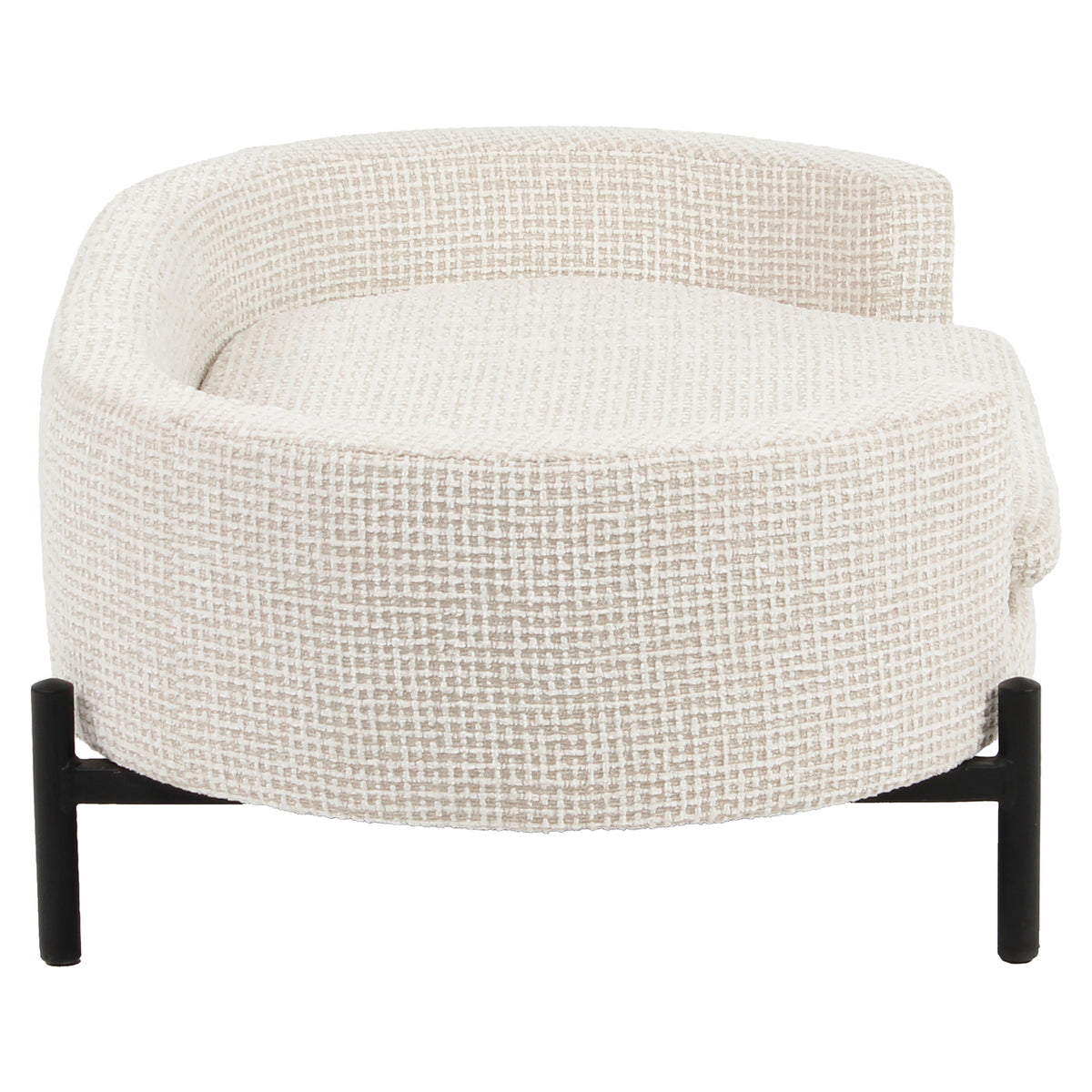Hondenbed Dolly beige blockweave – Richmond Interiors (afbeelding 3)
