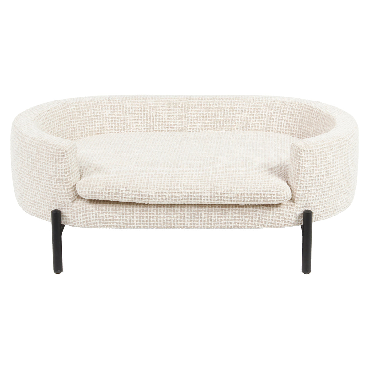 Hondenbed Dolly beige blockweave – Richmond Interiors (afbeelding 2)