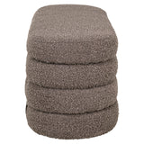 Poef & Voetenbank Camille brown chunky – Richmond Interiors (afbeelding 3)