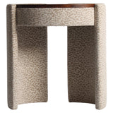 Bureau Roxenne beige leopard dressing table