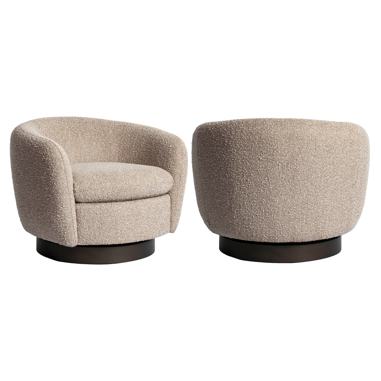 Lounge stoel Colmar natural chunky
