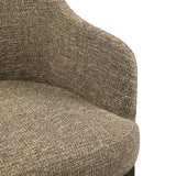 Eetkamerstoel Hadley brown tweed fire retardant