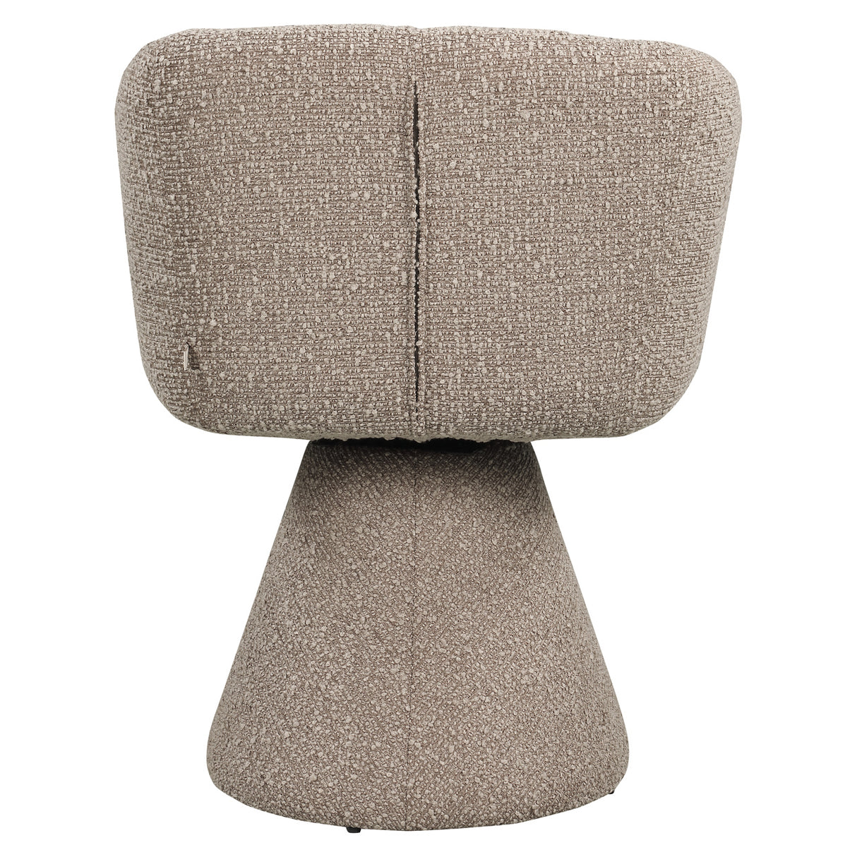 Eetkamerstoel Madeline mocca chunky swivel