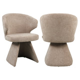 Eetkamerstoel Zenith mocca boldweave