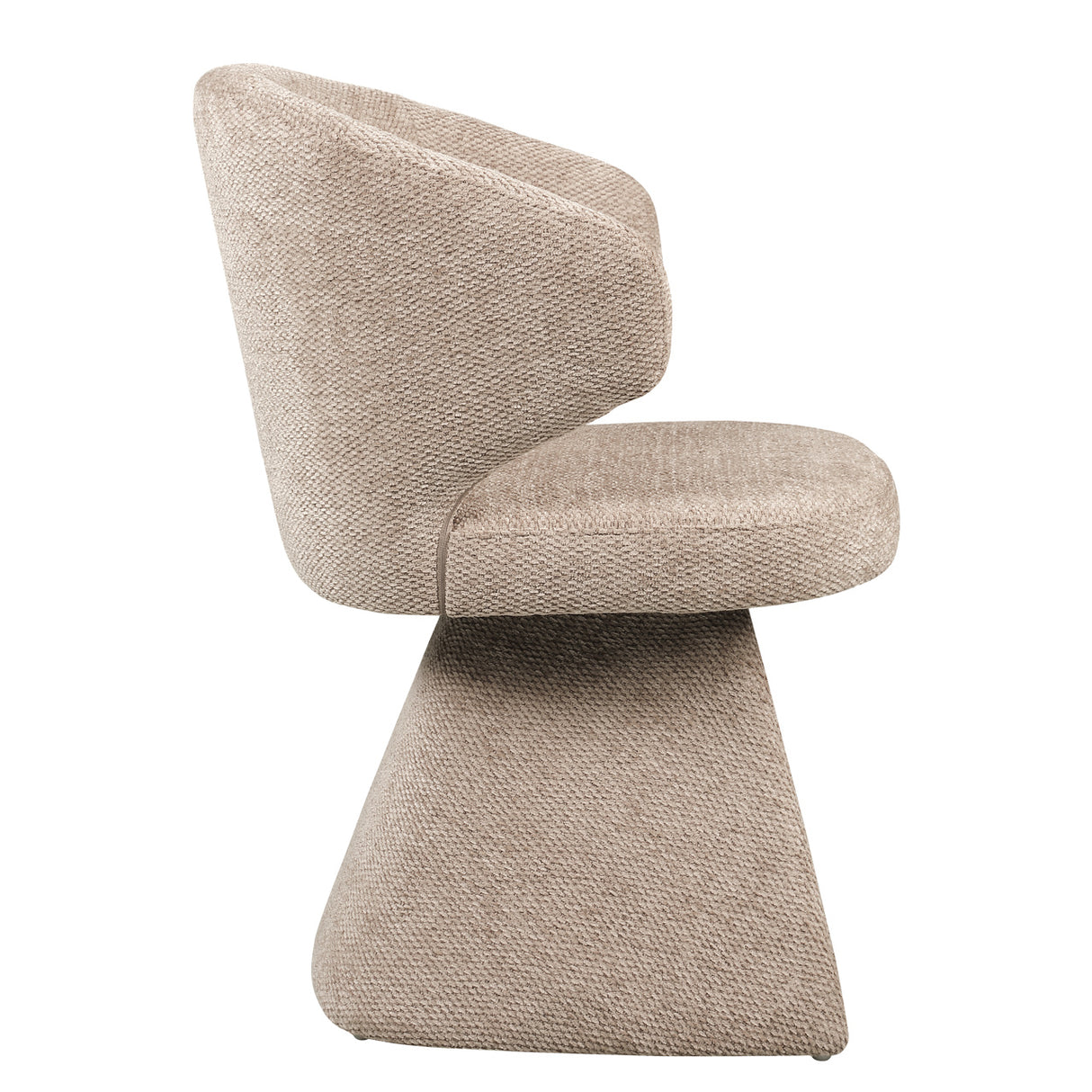 Eetkamerstoel Zenith mocca boldweave