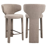 Counterstoel Viola mocca chunky