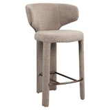 Counterstoel Viola mocca chunky