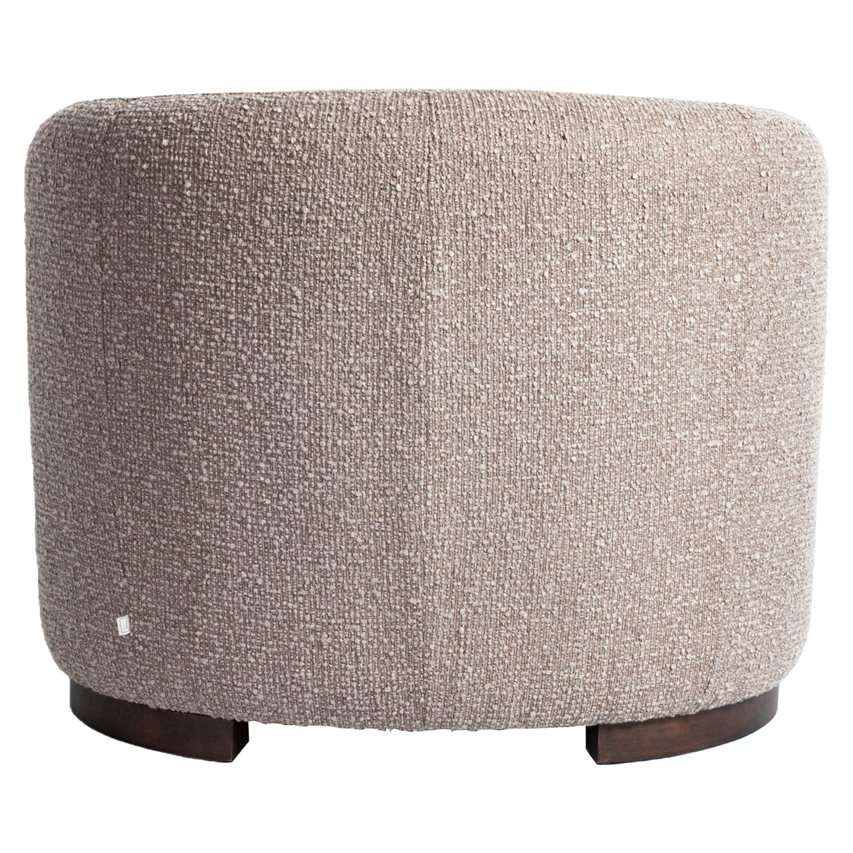 Lounge stoel Hannah mocca chunky fire retardant