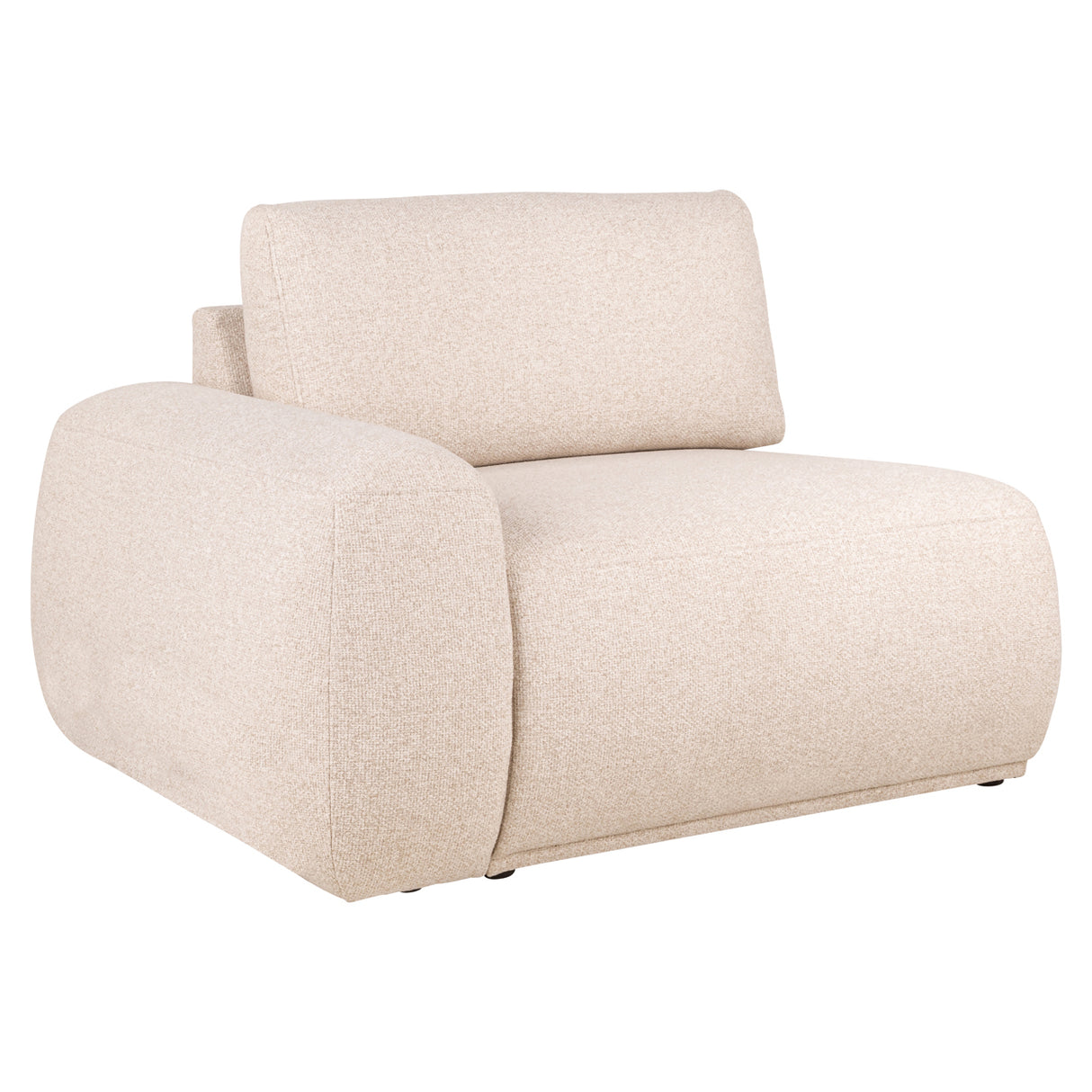 Bank Bolica cayenne ecru 1 seat arm left