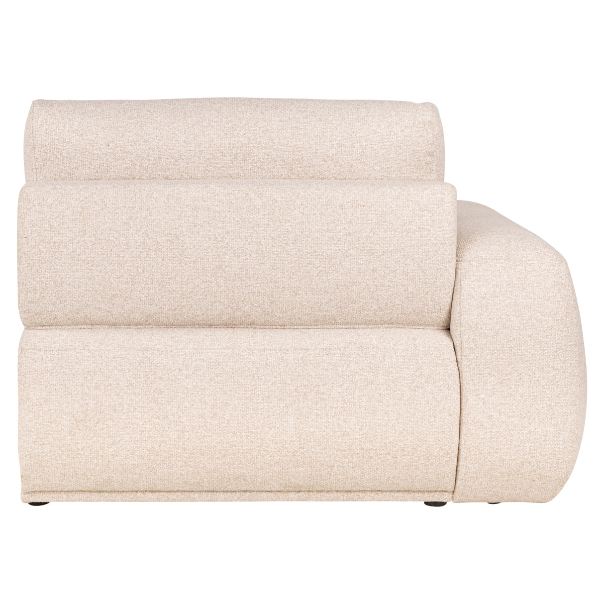 Bank Bolica cayenne ecru 1 seat arm left