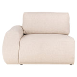 Bank Bolica cayenne ecru 1 seat arm left