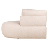 Bank Bolica cayenne ecru ottoman right