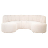 Eetkamer bank Landmark lodge desert round (Set of 2)