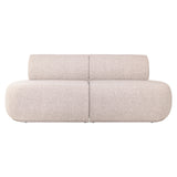 Eetkamer bank Sorrobon cayenne brown straight (Set of 2)