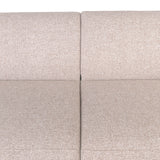 Eetkamer bank Sorrobon cayenne brown straight (Set of 2)