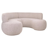 Eetkamer bank Sorrobon cayenne brown round (Set of 2)