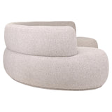 Eetkamer bank Sorrobon cayenne brown round (Set of 2)