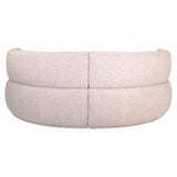 Eetkamer bank Sorrobon cayenne brown round (Set of 2)