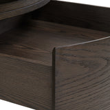 Salontafel Langford brown 90Ø 1-drawer van Richmond Interiors – Luxe comfort op maat van PureWonen. Vraag naar de beste prijs.