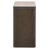Bankbijzettafel Nando brown