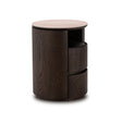 Nachtkastje Nando brown 2-drawers van Richmond Interiors – Luxe comfort op maat van PureWonen. Vraag naar de beste prijs.