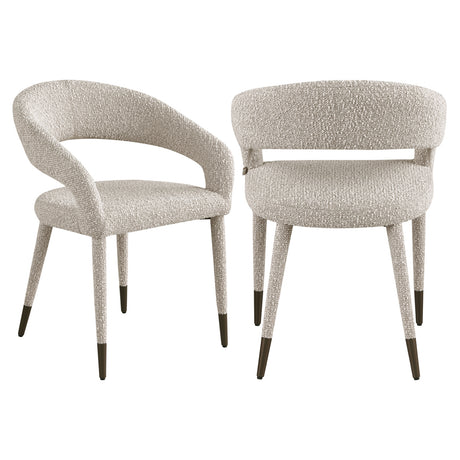 Eetkamerstoel Gia natural chunky van Richmond Interiors – Luxe comfort op maat van PureWonen. Vraag naar de beste prijs.