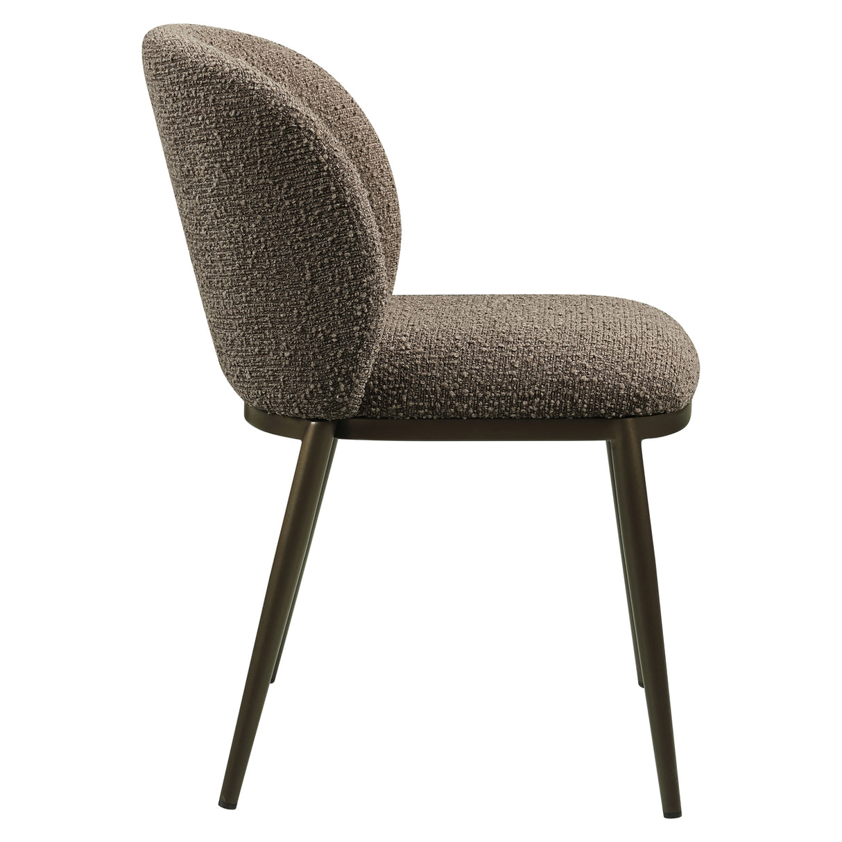 Eetkamerstoel Gandy brown chunky