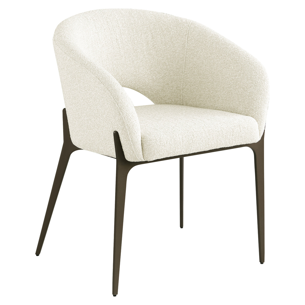 Eetkamerstoel Kenzi biscotti van Richmond Interiors – Luxe comfort op maat van PureWonen. Vraag naar de beste prijs.