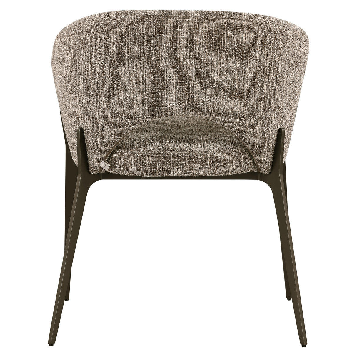 Eetkamerstoel Kenzi brown tweed
