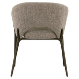 Eetkamerstoel Kenzi brown tweed