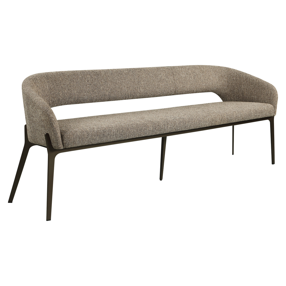 Eetkamer bank Kenzi brown tweed van Richmond Interiors – Luxe comfort op maat van PureWonen. Vraag naar de beste prijs.
