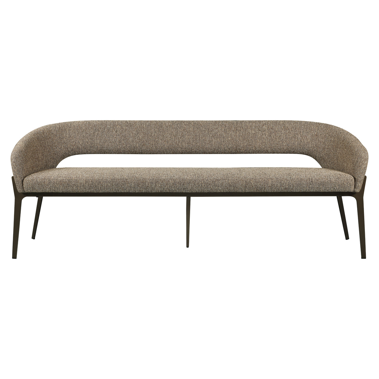 Eetkamer bank Kenzi brown tweed van Richmond Interiors – Luxe comfort op maat van PureWonen. Vraag naar de beste prijs.