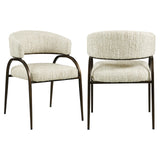 Eetkamerstoel Charda  beige angora